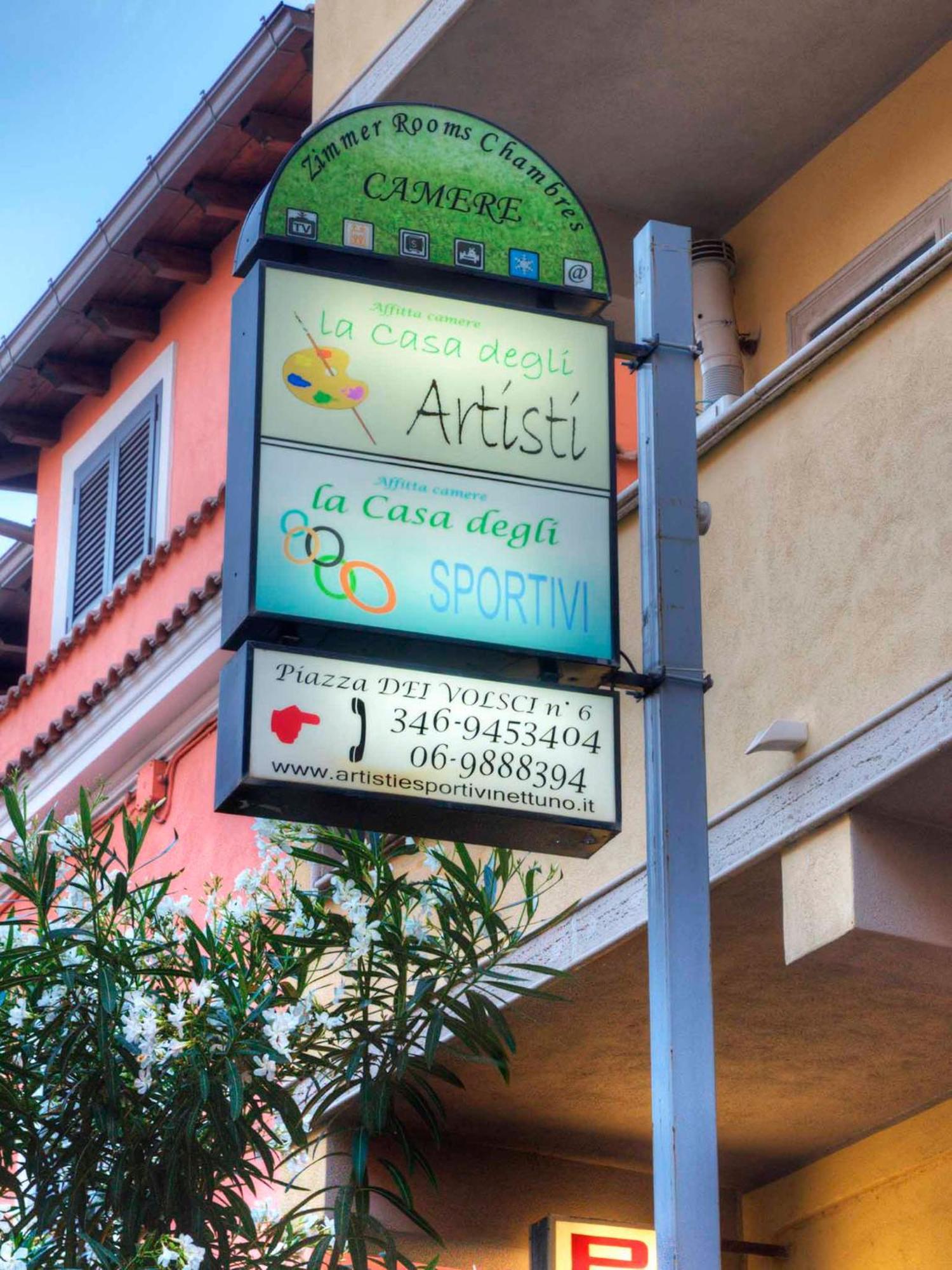 Hotel La Casa Degli Artisti 1 à Nettuno Extérieur photo
